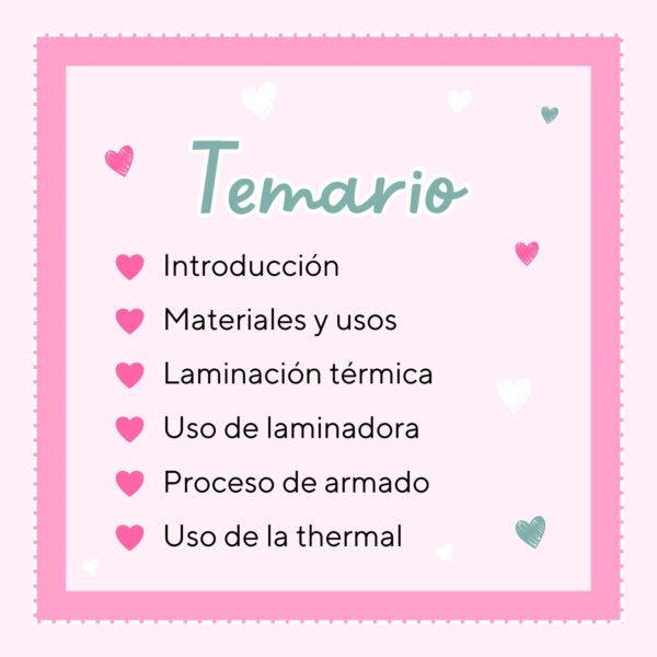 Taller Presencial de Libretas Edición San Valentín - Imagen 2