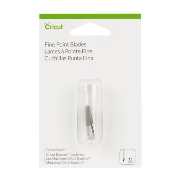Repuesto de navaja punto fino cricut