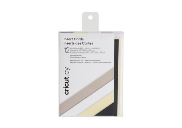 12 Tarjetas coleccion neutros